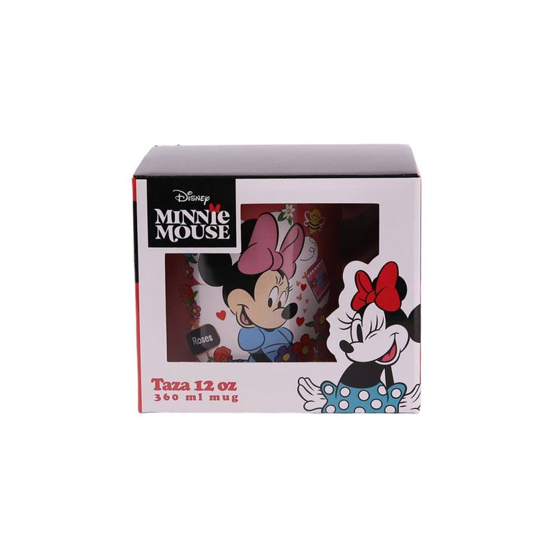 Pocillo Diseño de Minnie de 12.1 Oz Color Rosado