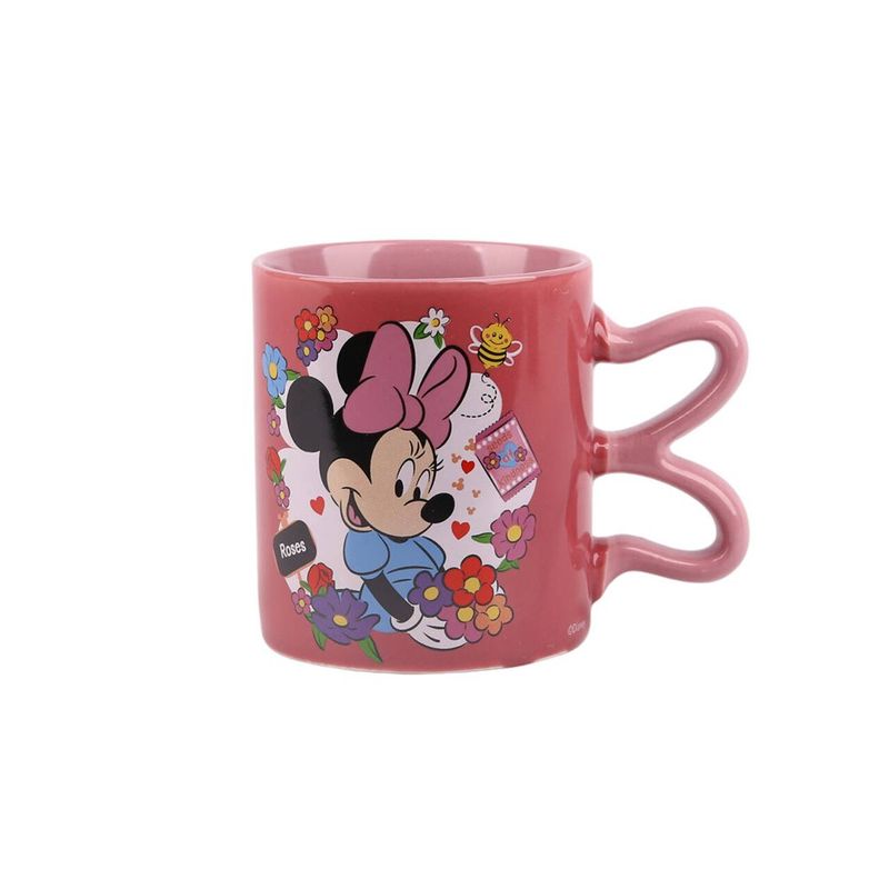 Pocillo Diseño de Minnie de 12.1 Oz Color Rosado