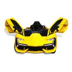 Carro Eléctrico Infantil Diseño de Carrera Murciélago Colores Surtidos