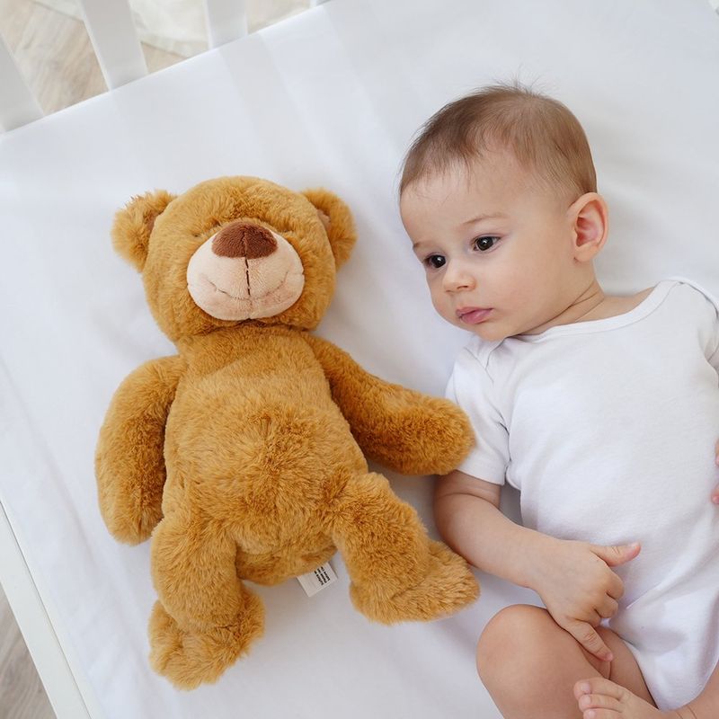 Oso Peluche DreamPal con Música y Grabación de Voz Color Café