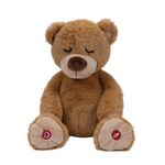Oso Peluche DreamPal con Música y Grabación de Voz Color Café
