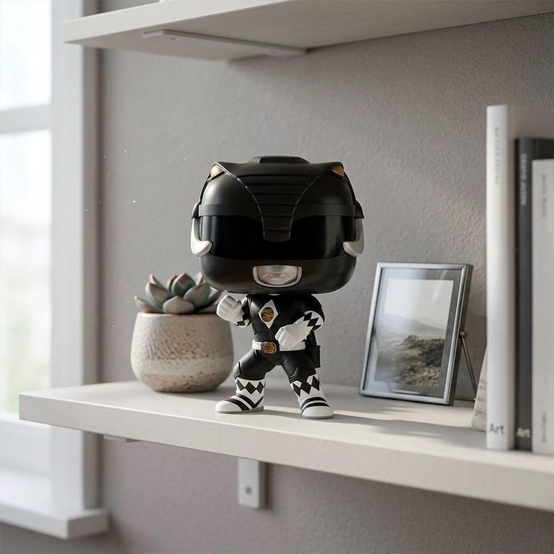 Funko Pop Movies Power Rangers The Movie Black Ranger Coleccionable de Vinilo #1776