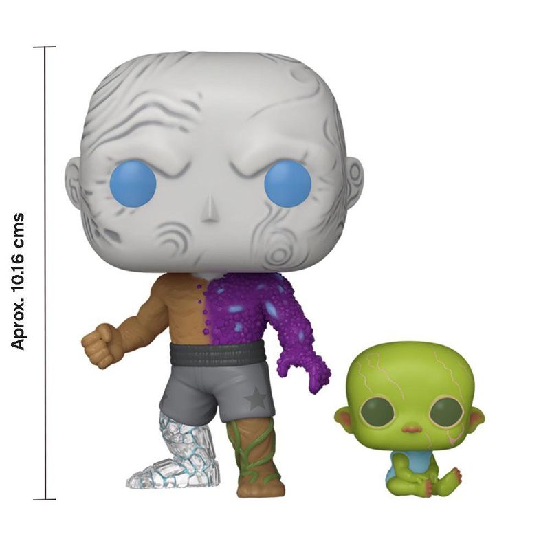 Funko Pop & Buddy Heroes Superman 2025 Metamorpho y Joey Coleccionable de Vinilo #586