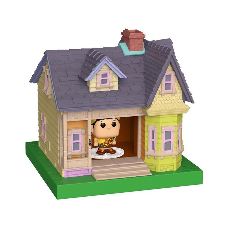 Funko Bitty Pop Towns Pixar Up Russell y The House Coleccionable de Vinilo #85515