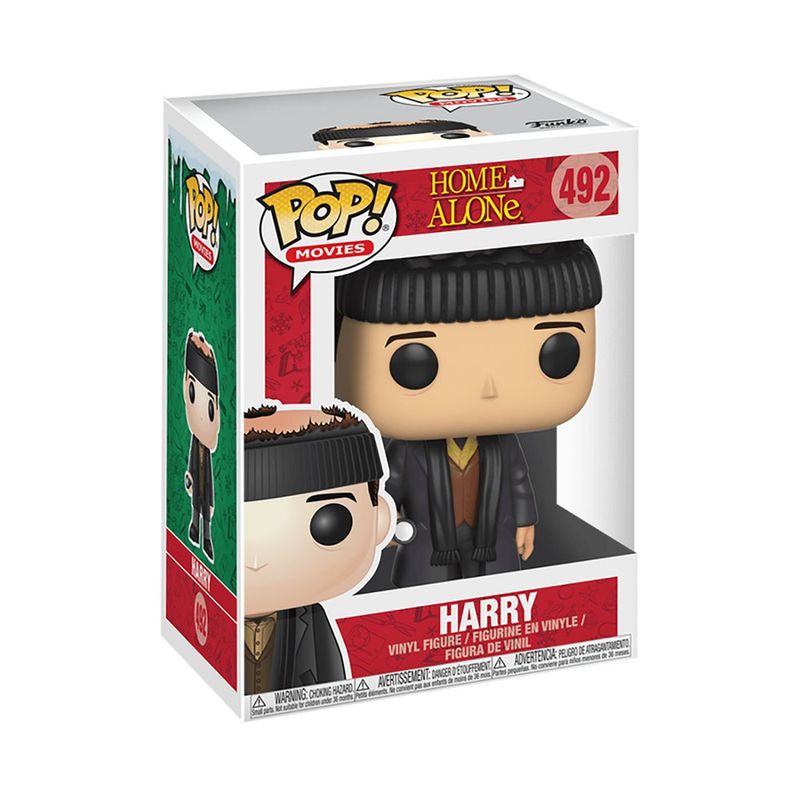 Funko Pop Movies Home Alone Harry Burned Head Coleccionable de Vinilo #492