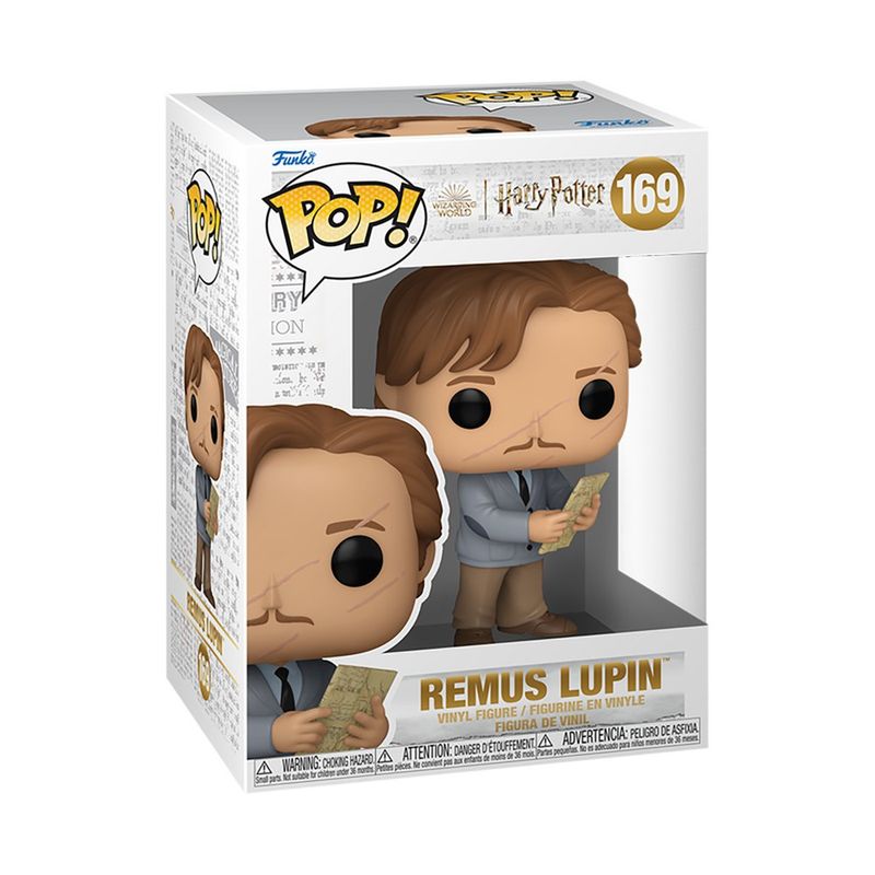 Funko Pop Movies Harry Potter Remus Lupin con Mapa Coleccionable de Vinilo #169