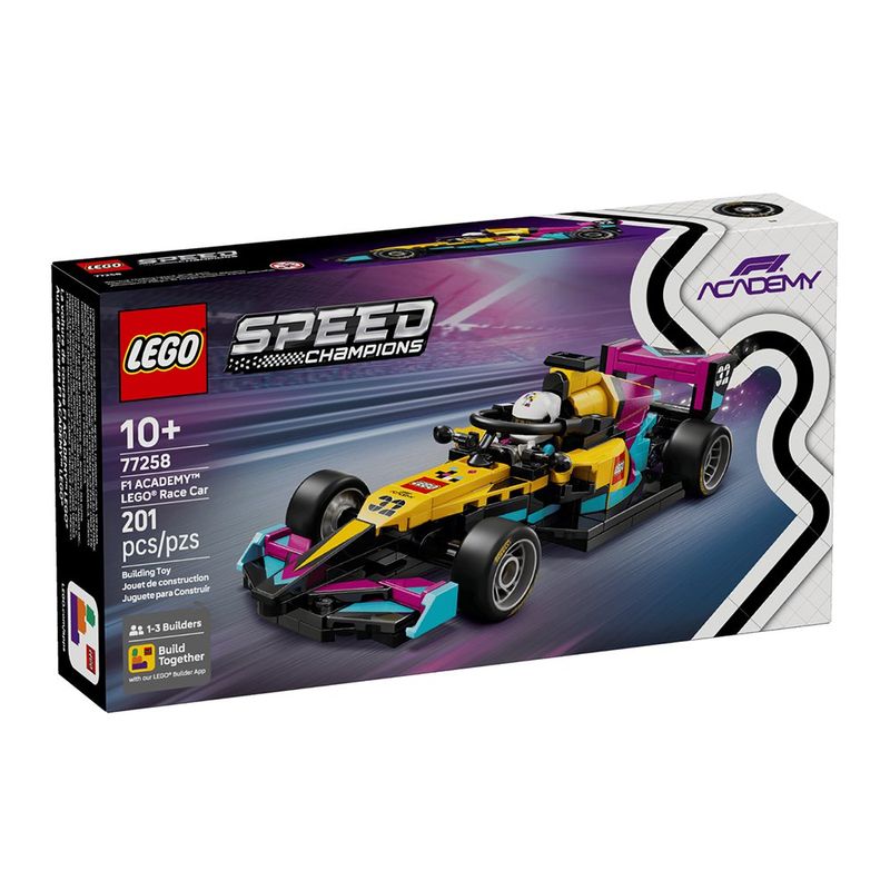LEGO Speed Champions Auto de Carreras F1 ACADEMY de 201 Piezas