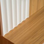 Modular para TV Valencia 162 x 40 x 187 cm Color Café