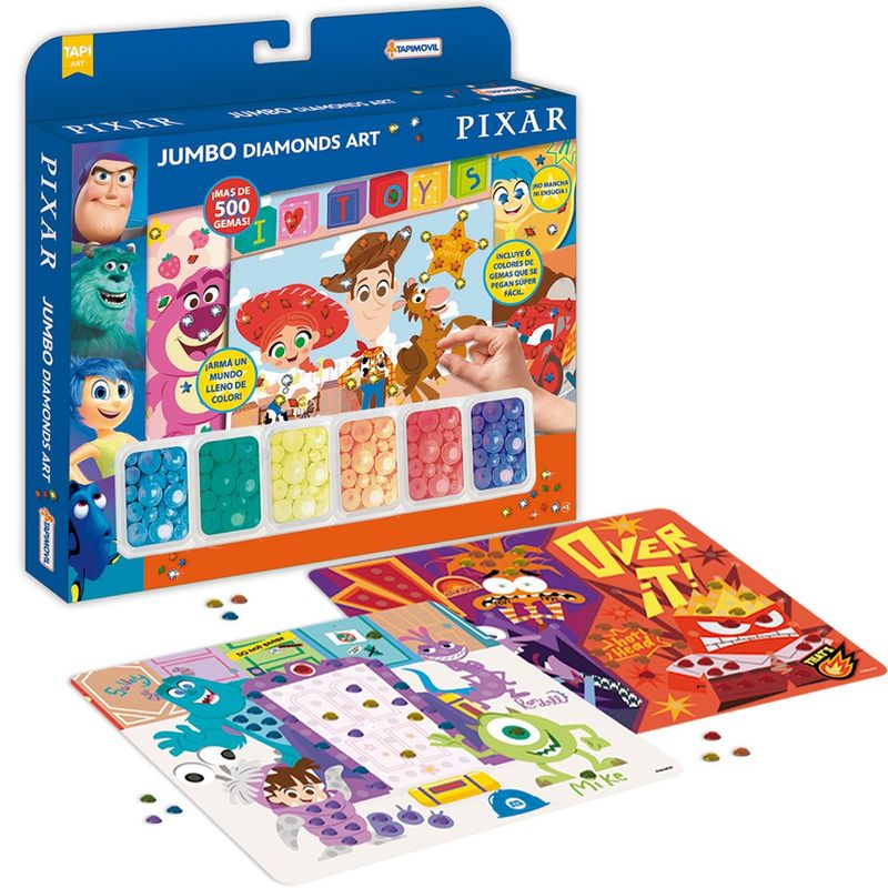 Set Decora con Gemas de Pixar
