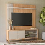 Modular para TV Valencia 162 x 40 x 187 cm Color Café
