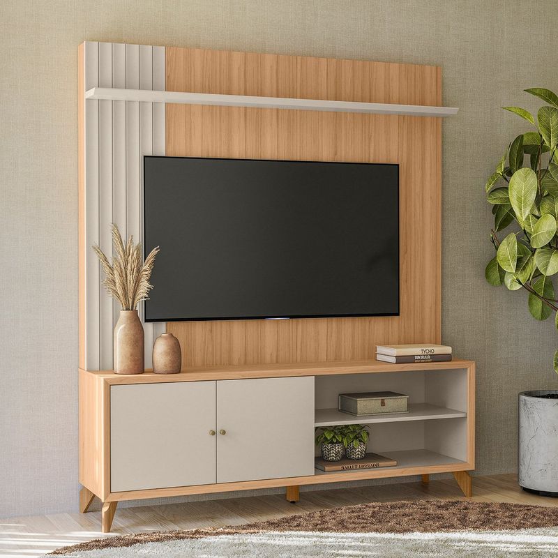 Modular para TV Valencia 162 x 40 x 187 cm Color Café