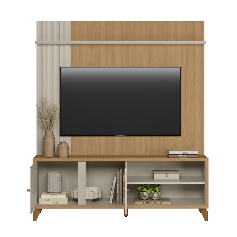 Modular para TV Valencia 162 x 40 x 187 cm Color Café