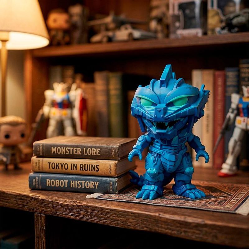 Funko Pop Premium Movies Godzilla Mechagodzilla Coleccionable de Vinilo #1889