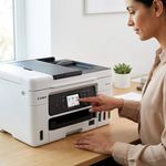Impresora Multifuncional MAXIFY GX3010 MegaTank Wi-Fi para Oficina Blanca