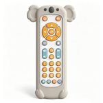 Control Remoto Didáctico Multilenguaje Infantil Diseño Mono Color Gris