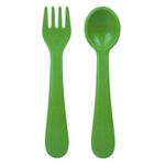 Set De Cubiertos 2 Pack Verde - Lollaland Llc
