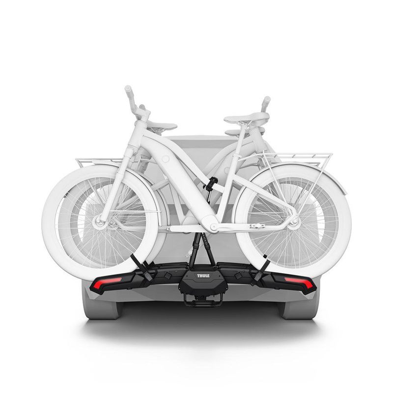 Portabicicletas Thule de 3 Espacios con Plataforma de Aluminio Color Negro