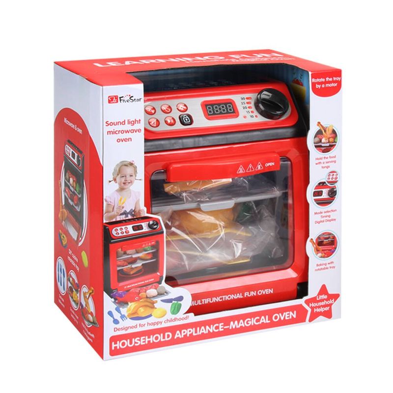 Horno de Juguete Multifuncional con Luz y Sonido Learning Fun Multicolor