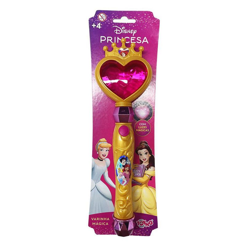 Varita Mágica Princesas Disney con Luces Interactivas