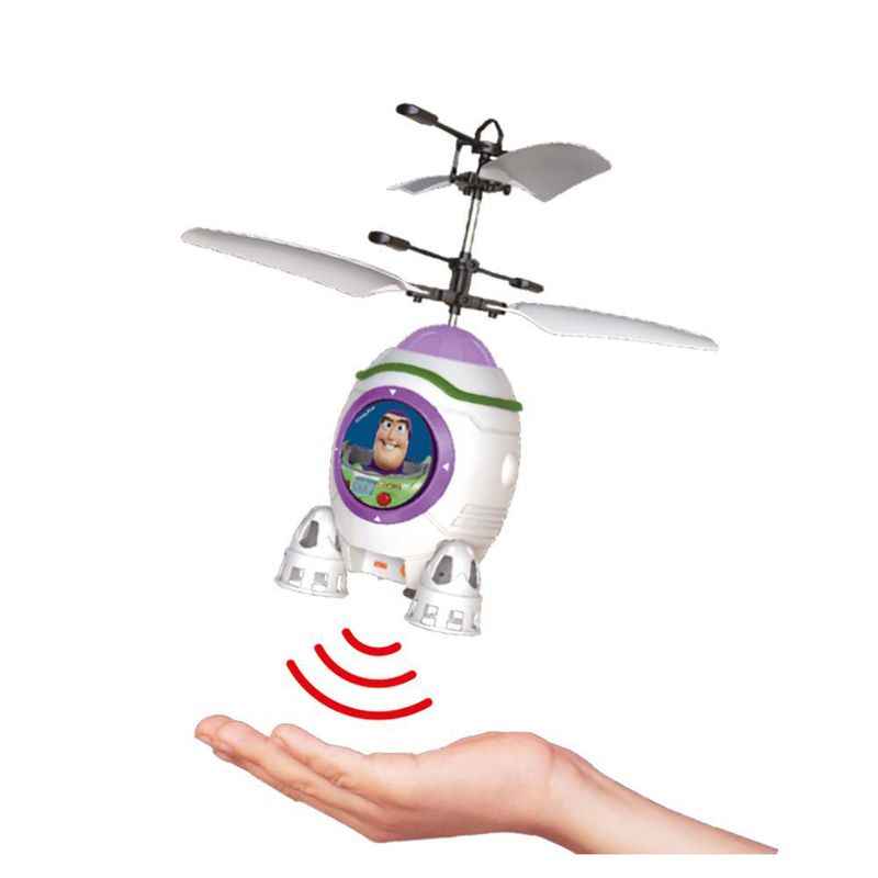 Nave Espacial de Buzz Lightyear Toy Story con Sensor Infrarrojo y Luz LED