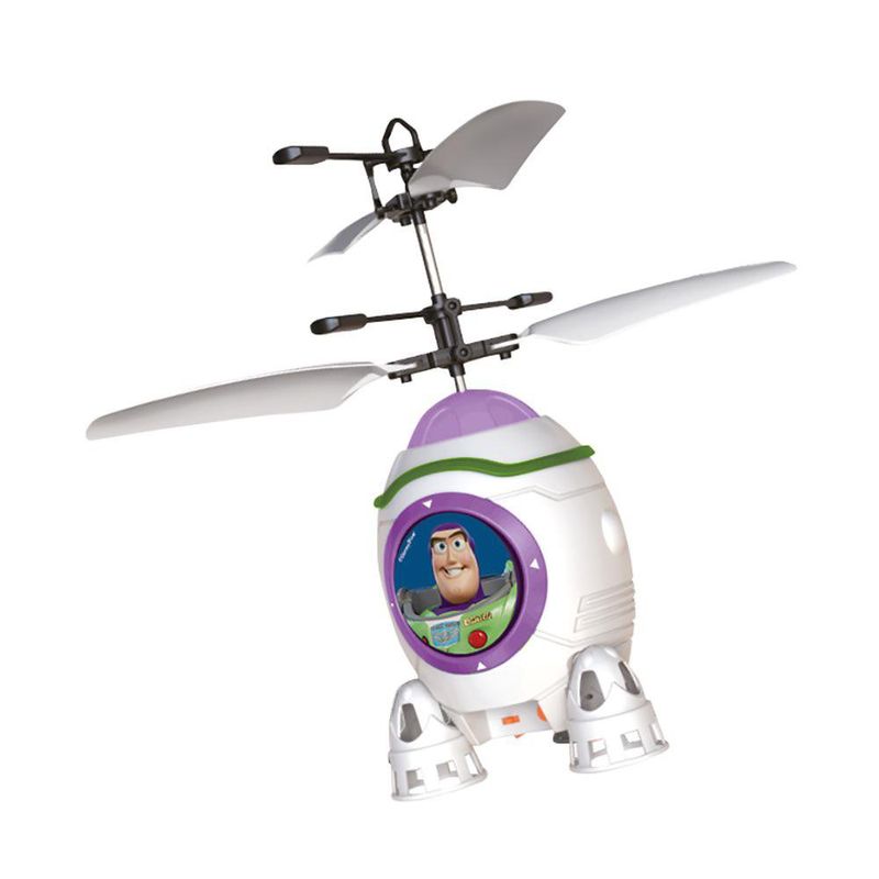 Nave Espacial de Buzz Lightyear Toy Story con Sensor Infrarrojo y Luz LED