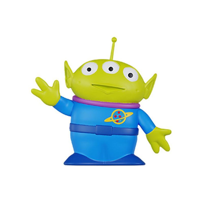 Cubeta con 36 Aliens de Toy Story Disney Pixar Coleccionables Coloe Verde y Azul