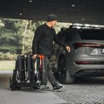 Portabicicletas Thule de 2 Espacios con Plataforma de Aluminio Color Negro