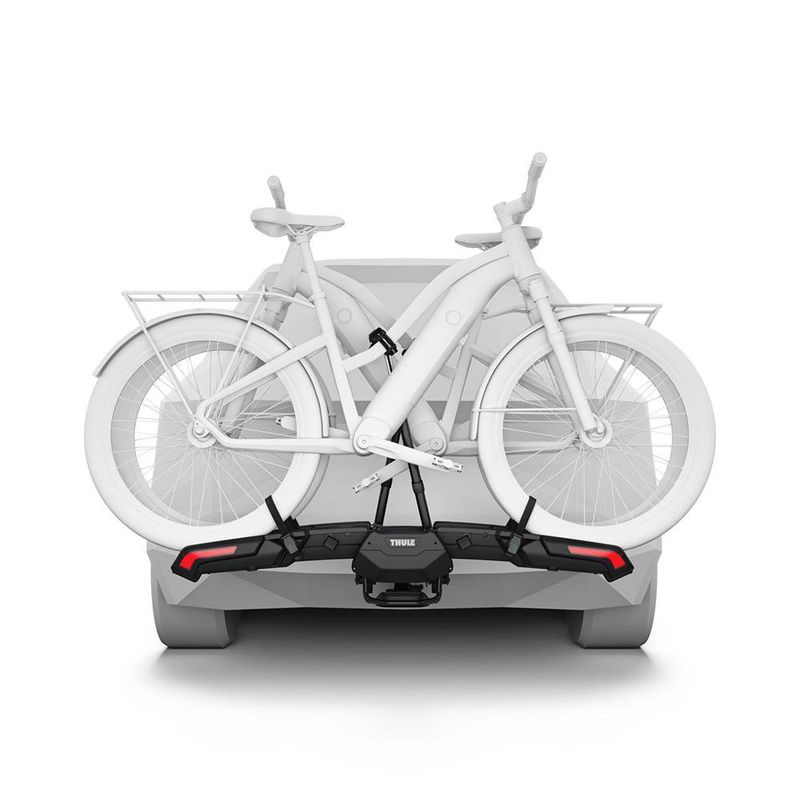 Portabicicletas Thule de 2 Espacios con Plataforma de Aluminio Color Negro