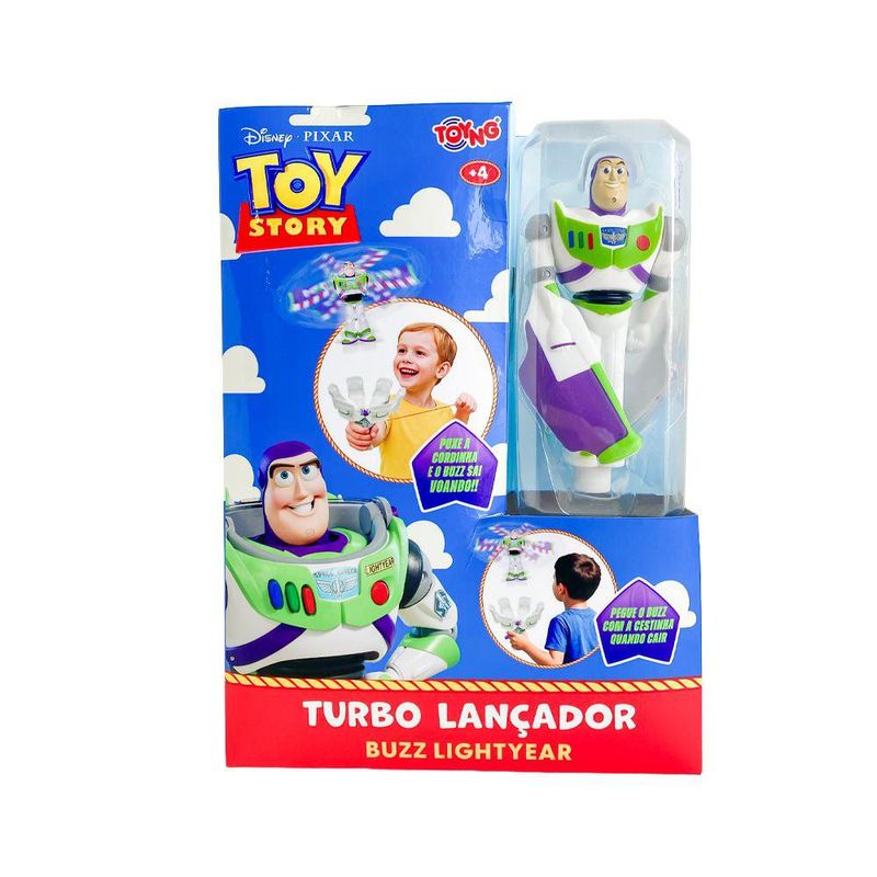 Lanza y Atrapa Interactivo Diseño Buzz Lightyear de Toy Story