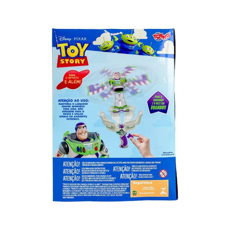 Lanza y Atrapa Interactivo Diseño Buzz Lightyear de Toy Story