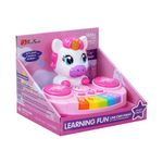 Piano Infantil Diseño Unicornio Learning Fun con Luz y Música Color Rosado