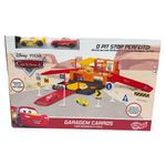 Garage Disney Pixar Cars con Rayo McQueen y Cruz Ramirez