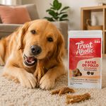 Snack de Patas de Pollo Deshidratadas para Perros y Gatos