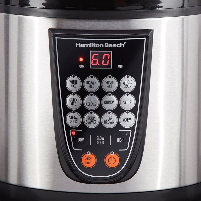 Olla Multifuncional Digital de 4.2 Litros con 14 Funciones y Canasta para Vapor