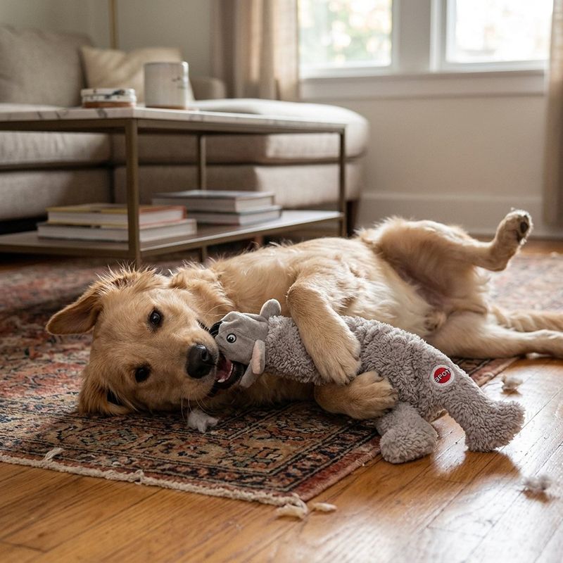 Juguete para Perro Koala de Felpa sin Relleno