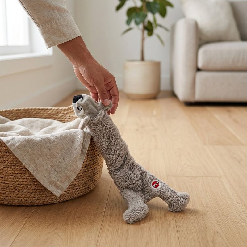Juguete para Perro Koala de Felpa sin Relleno