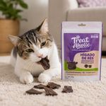 Snack de Hígado de Res Deshidratado para Perros y Gatos