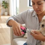 Cortaúñas para Perros y Gatos Color Rosado