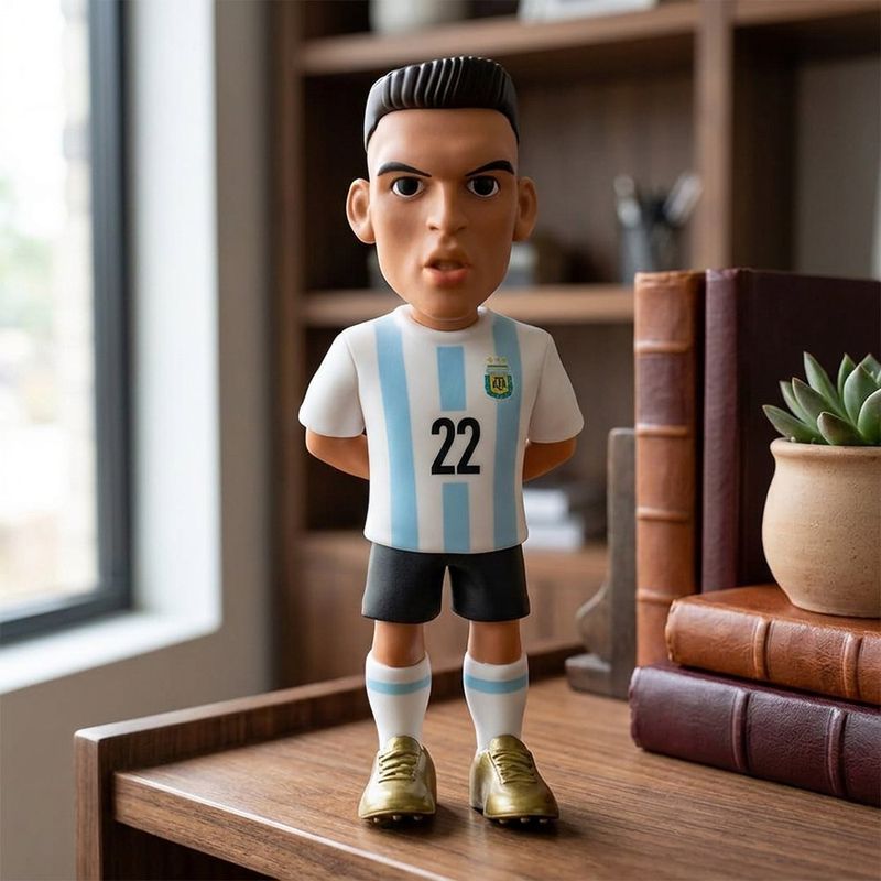 Figura Coleccionable Lautaro Martínez Argentina 12 Cm