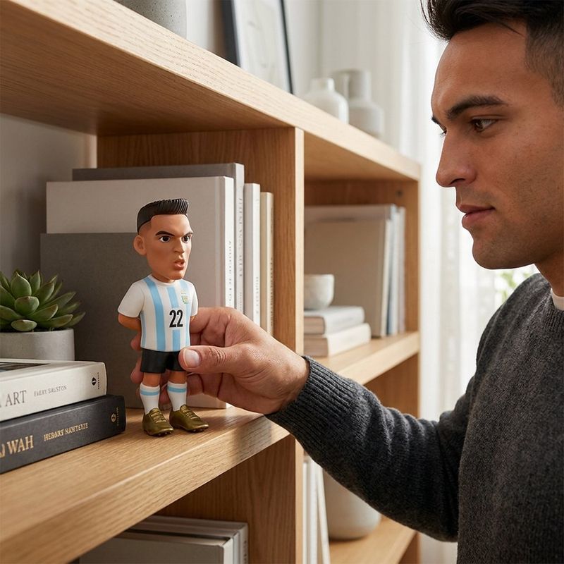 Figura Coleccionable Lautaro Martínez Argentina 12 Cm