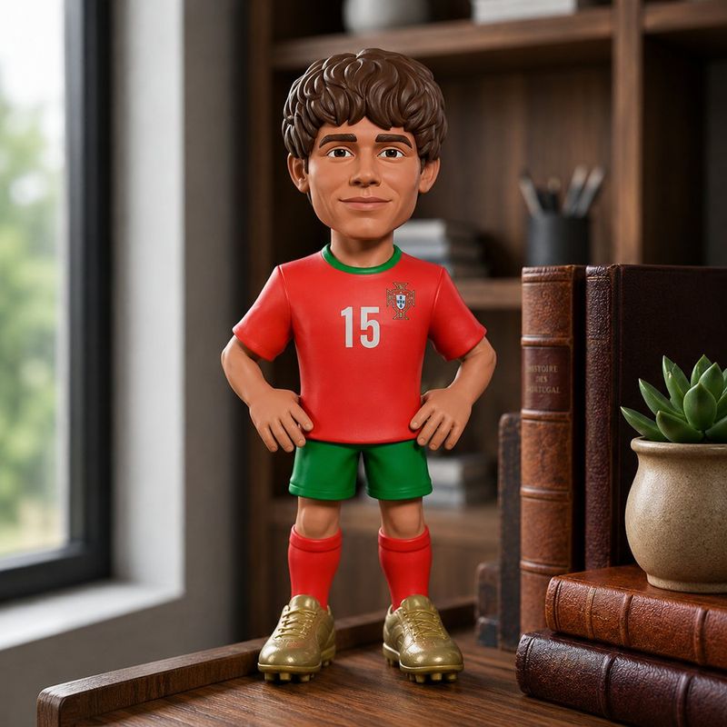 Figura Coleccionable Bruno Fernandez Portugal 12 Cm