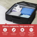 Vaporizador de Mano Plegable de 1200 W con Tanque de 150 mL para Ropa y Viajes