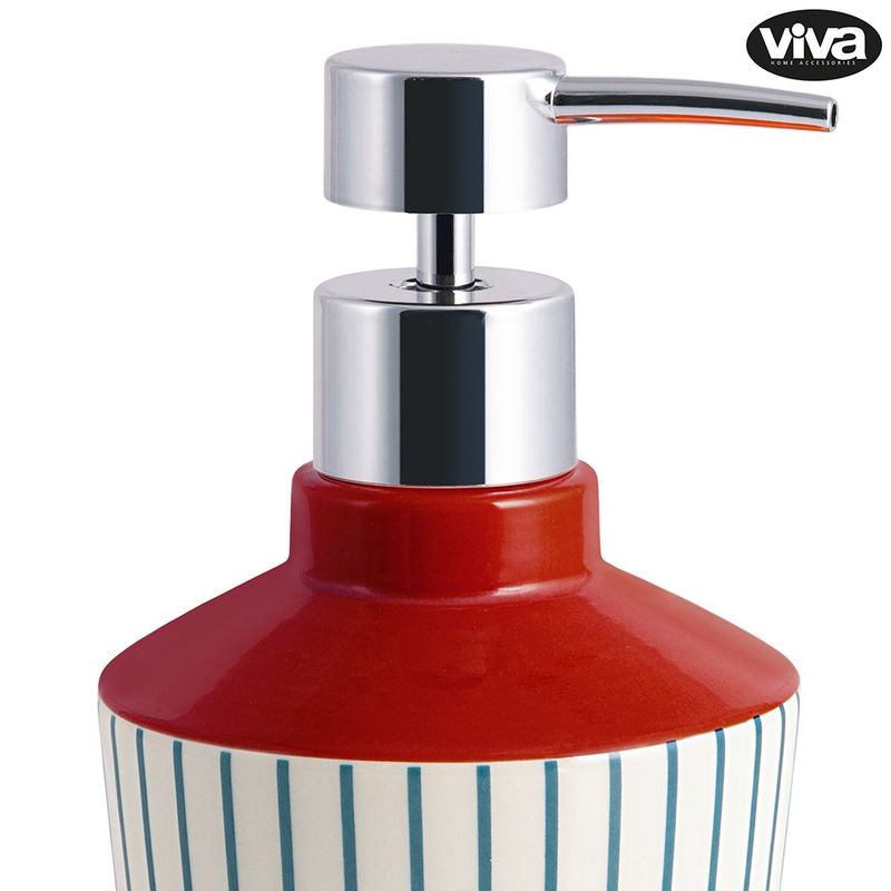 Set de Accesorios para Baño con Dispensador y Bandeja Multicolor