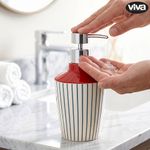 Set de Accesorios para Baño con Dispensador y Bandeja Multicolor