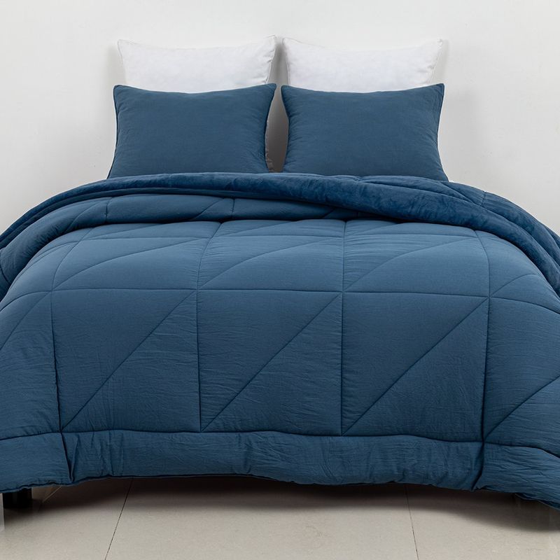 Set de Edredón King Eloise para Dormitorio Color Navy