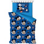Set de Cubrecama en Microfibra 80 GSM Disney Mickey Mouse Tamaño Full
