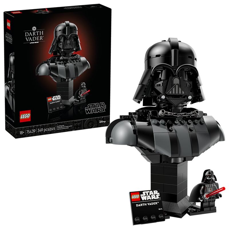 LEGO Star Wars Estatua de Darth Vader de 349 Piezas