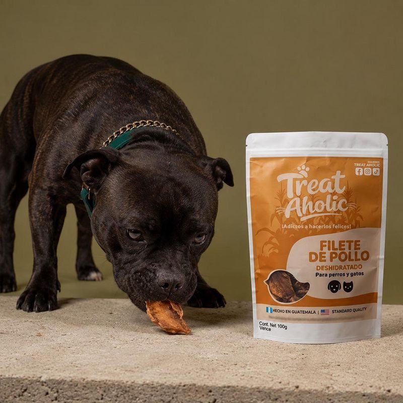 Snack de Filete de Pollo Deshidratado para Perros y Gatos