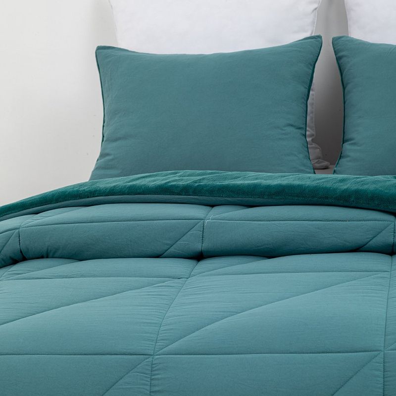 Set de Edredón King Eloise para Dormitorio Color Verde