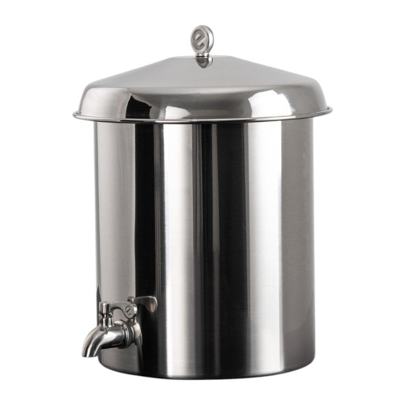 Ecofiltro de Acero Inoxidable 6 L con Sistema de Purificación